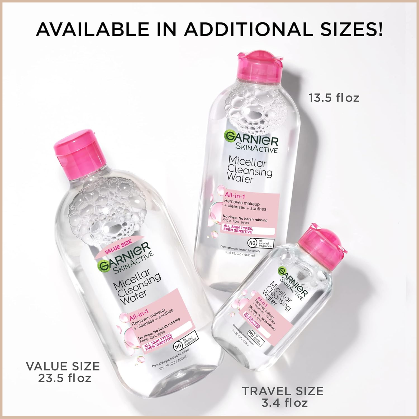 Garnier SkinActive – Micellar Cleansing Water All-in-1 Cleanser & Makeup Remover