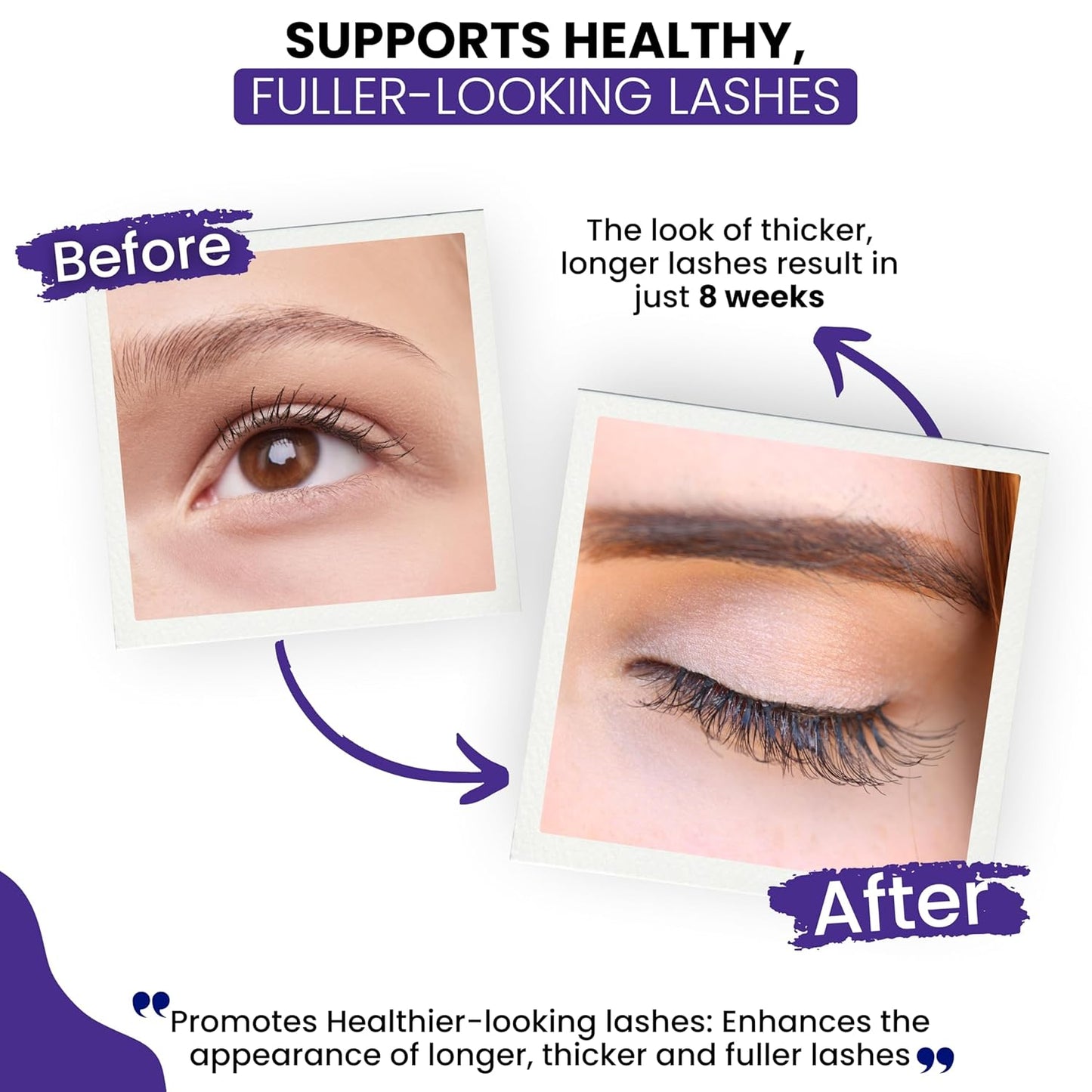 RapidLash Eyelash Enhancing Serum with HEXATEIN 1 Complex – Conditioning Lash Serum for Longer, Fuller & Thicker-Looking Lashes – 3ml / 0.1 fl oz