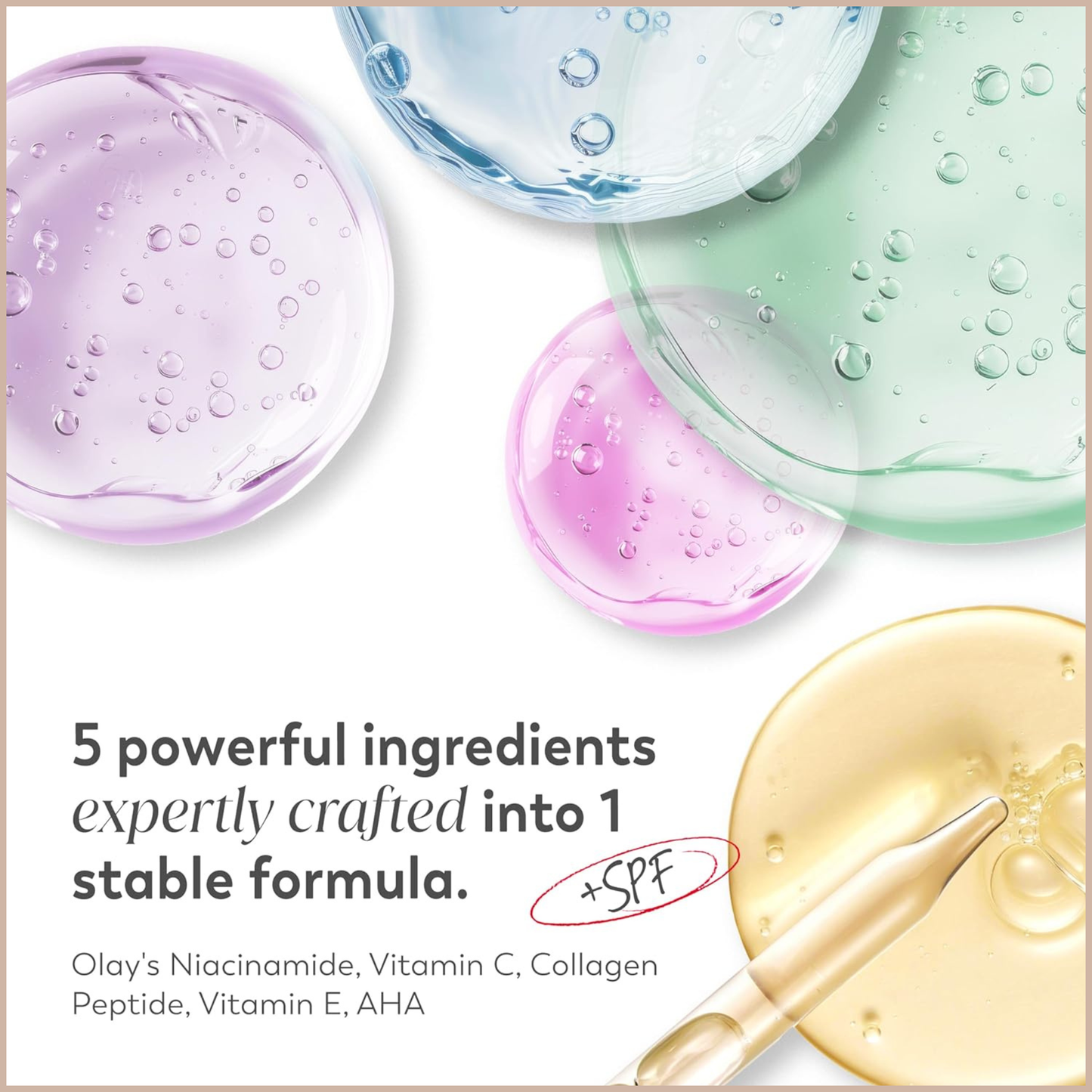 Face Moisturizer SPF 30 with Niacinamide, Vitamin C & Hyaluronic Acid for Brightening, Hydration & Firming