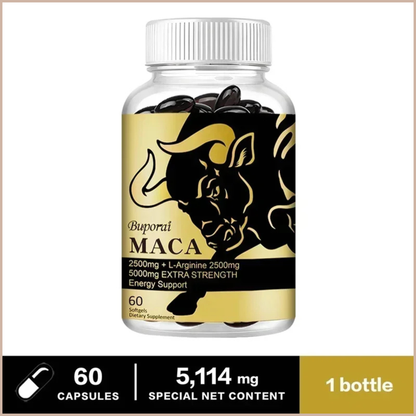Maca Root Vitality Support Capsules, 60 Count