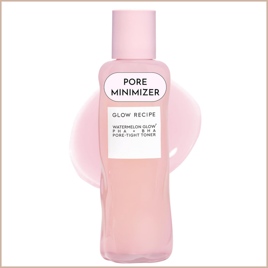 Glow Recipe PHA + BHA Face Toner – Watermelon Hydrating Exfoliating Toner for Pores & Smooth Skin – 150ml