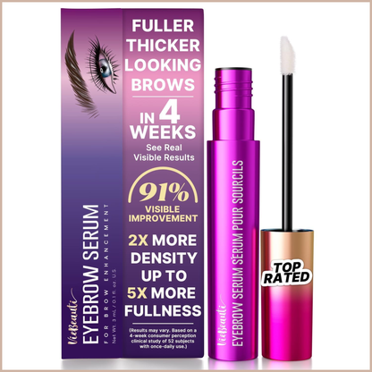 Eyebrow Growth Serum – Advanced Brow Enhancing Serum for Longer, Fuller & Thicker-Looking Eyebrows – 3ml
