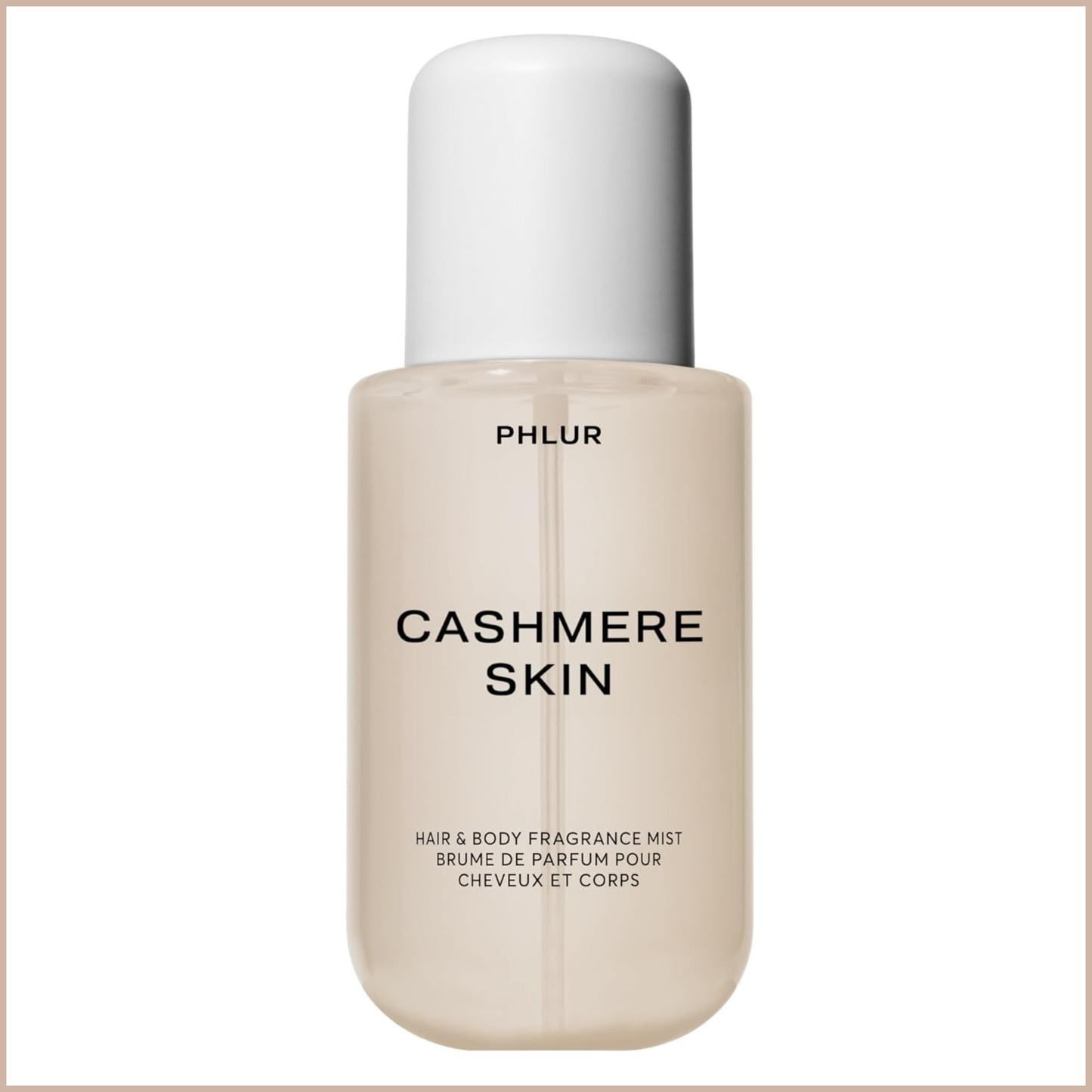 Cashmere Skin Body Mist – Hair & Body Perfume with Almond, Vanilla, Cream, Musk, Ambrette & Santal – 8 fl oz