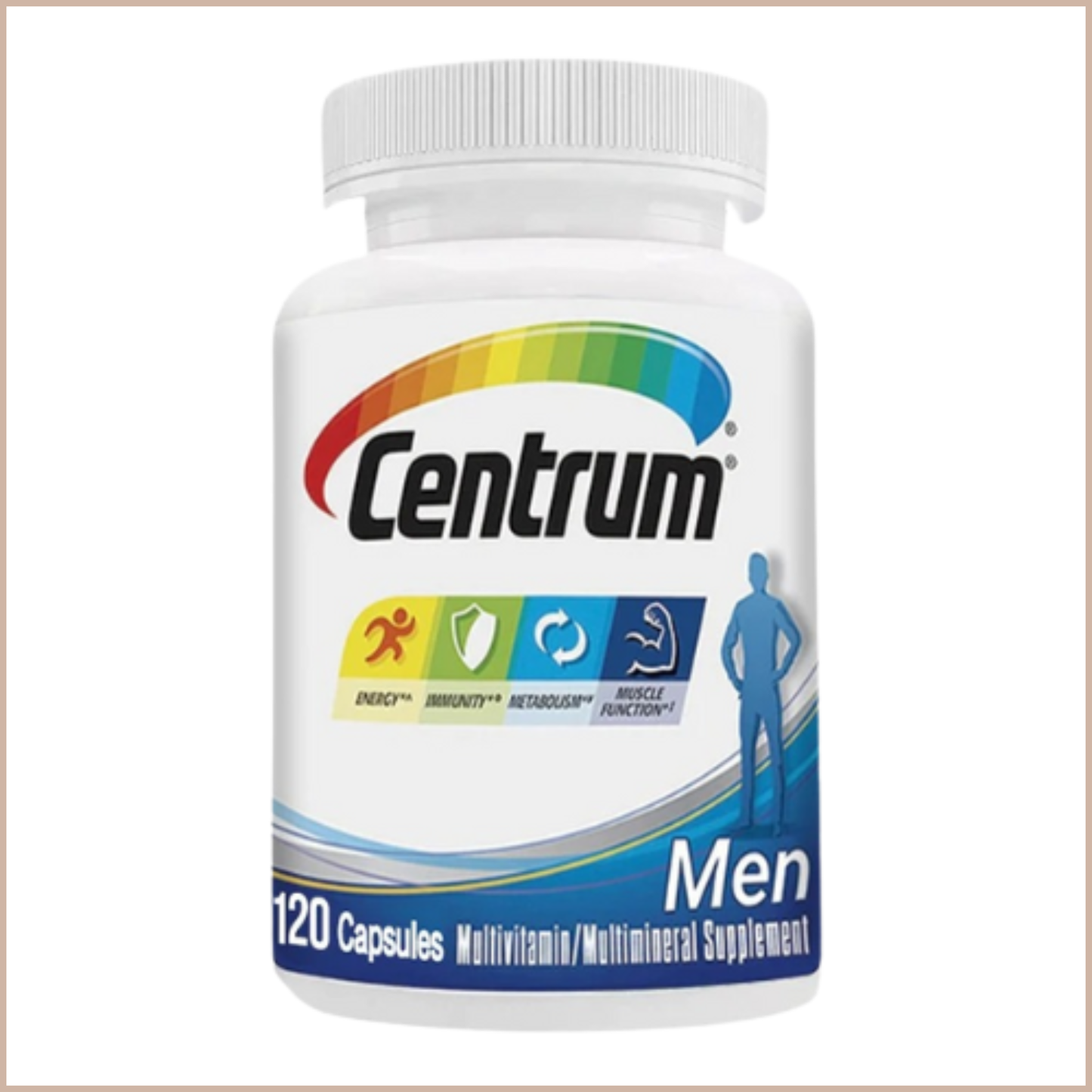 Centrum Multivitamin for Men – Energy, Muscle & Immune Support – 26 Vitamins & Minerals with Antioxidants
