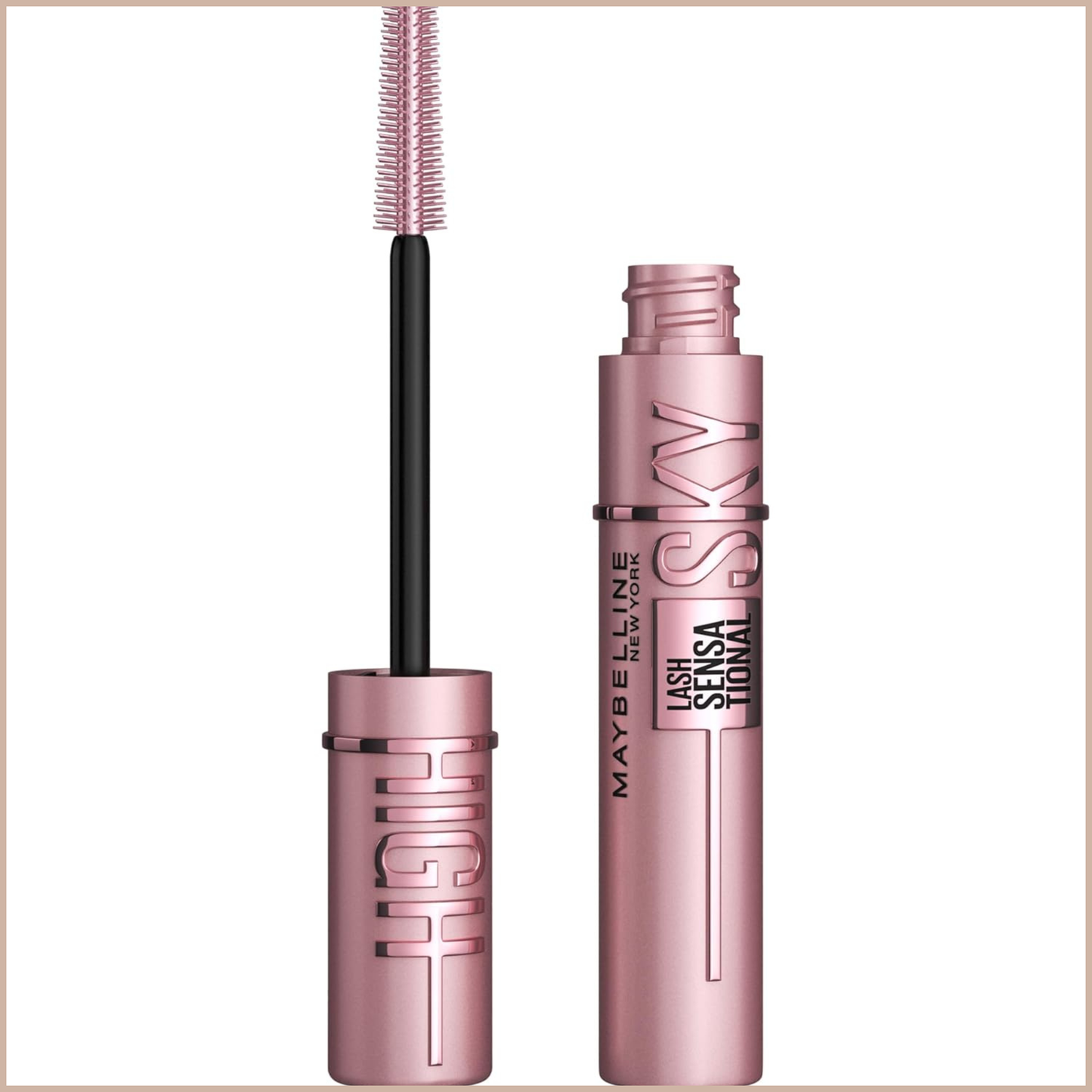 Lash Sensational Sky High Mascara – Lengthening, Volumizing & Lightweight Lash Definition - TRUE BROWN