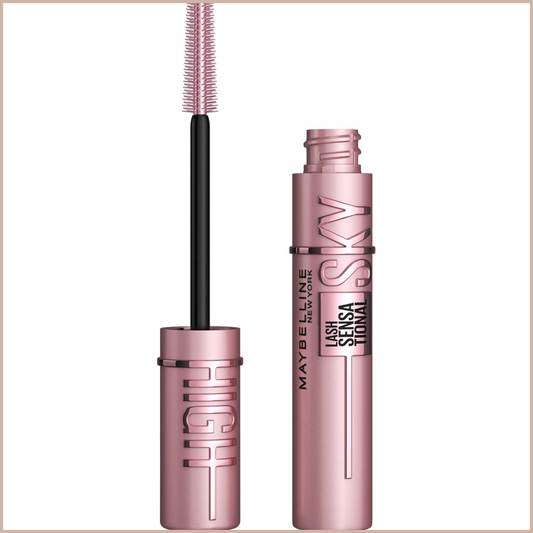 Lash Sensational Sky High Mascara – Lengthening, Volumizing & Lightweight Lash Definition - TRUE BROWN