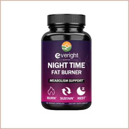 Nighttime Wellness Capsules with Green Coffee Bean Extract, Adult Dietary Supplement 60 Count