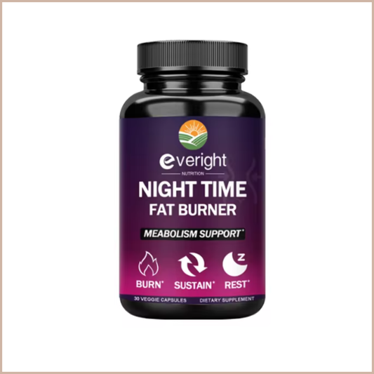 Nighttime Wellness Capsules with Green Coffee Bean Extract, Adult Dietary Supplement 60 Count