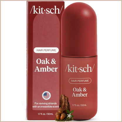 Hair Perfume for Women – Oak & Amber Hair & Body Mist with Patented Odor-Eliminating Technology – Berries, Jasmine, Oak & Amber – 50ml
