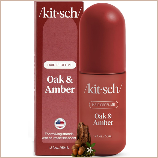Hair Perfume for Women – Oak & Amber Hair & Body Mist with Patented Odor-Eliminating Technology – Berries, Jasmine, Oak & Amber – 50ml