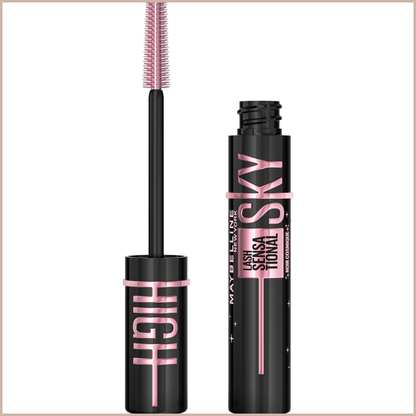 Lash Sensational Sky High Mascara – Lengthening, Volumizing & Lightweight Lash Definition - COSMIC BLACK