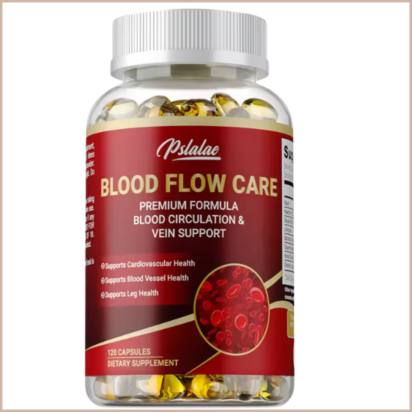 Blood Flow & Circulation Support Capsules, 120 Count