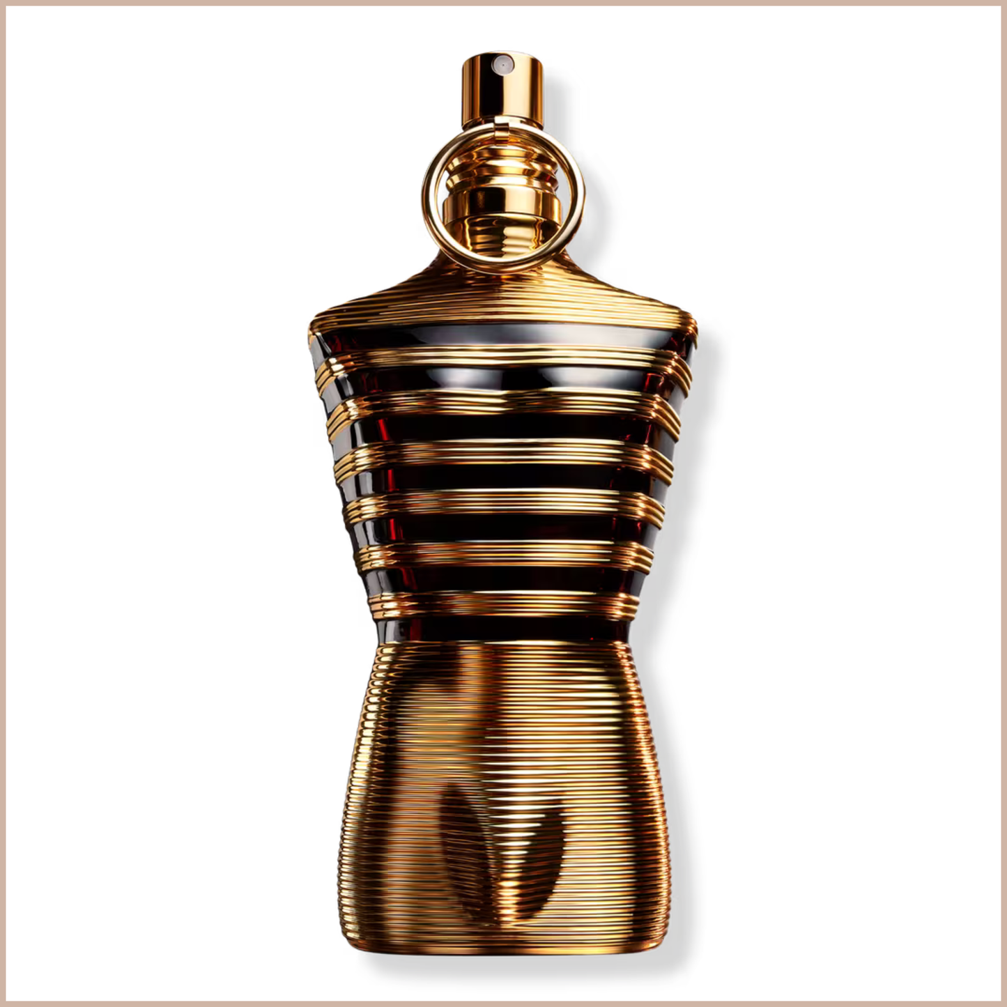 Le Male Elixir Parfum – Woody Aromatic Amber Fragrance with Lavender, Tonka Bean & Benzoin