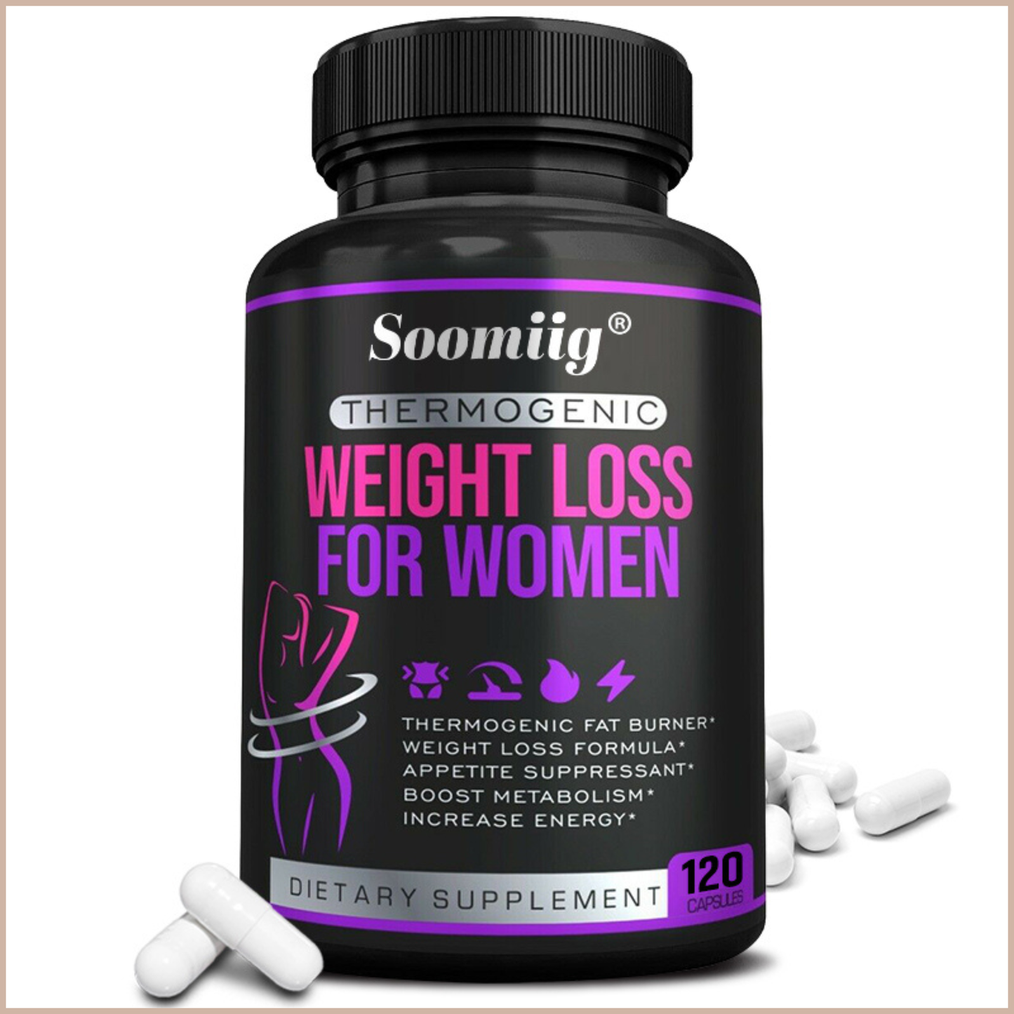 Thermogenic Weight Management Capsules, 120 Count