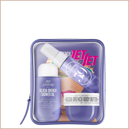 Delícia Drench Jet Set Travel Kit