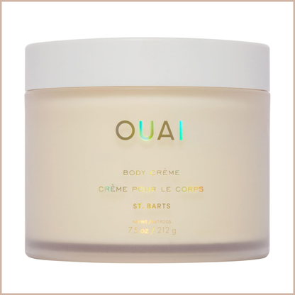 Body Cream, St. Barts – Hydrating Whipped Body Cream with Cupuaçu Butter, Coconut Oil & Squalane – 7.5 oz