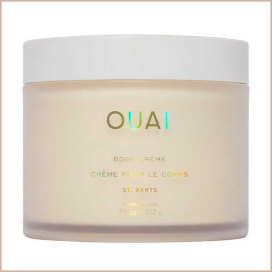 Body Cream, St. Barts – Hydrating Whipped Body Cream with Cupuaçu Butter, Coconut Oil & Squalane – 7.5 oz