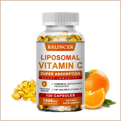 Liposomal Vitamin C with Zinc Capsules, 120 Count