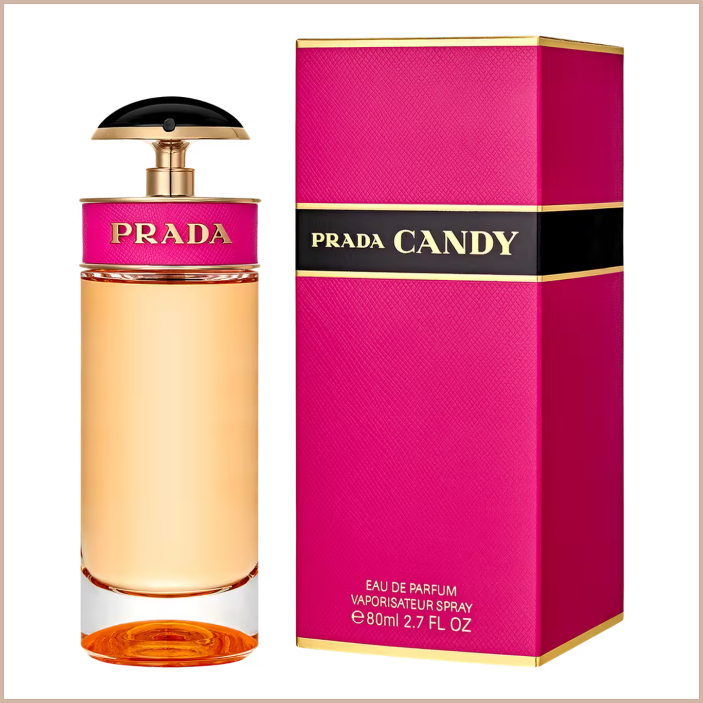 Candy Eau de Parfum – Warm Gourmand Fragrance with White Musk, Benzoin & Caramel Accord