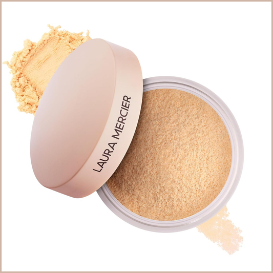 Translucent Loose Setting Powder – 24HR Shine Control, Soft Matte Finish & No Flashback - Translucent Honey