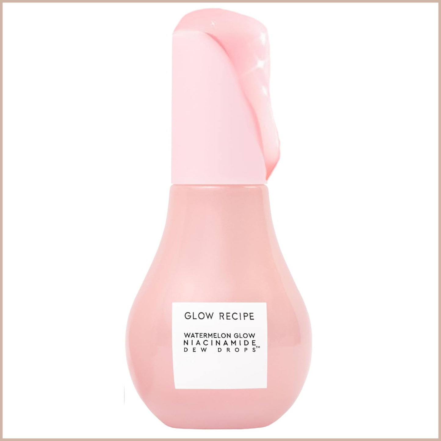 Watermelon Niacinamide Dew Drops – Korean Hydrating Glow Serum, Primer & Liquid Highlighter with Hyaluronic Acid – 40ml