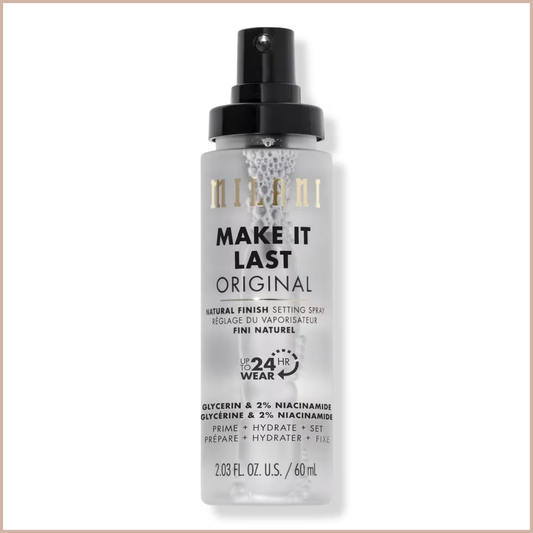Make It Last Original Setting Spray – Natural Finish, 24HR Makeup Hold & Hydrating Primer Spray
