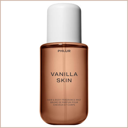 Vanilla Skin Body Mist – Hair & Body Perfume with Vanilla, Pink Pepper, Cashmere Wood & Sandalwood – 8 fl oz
