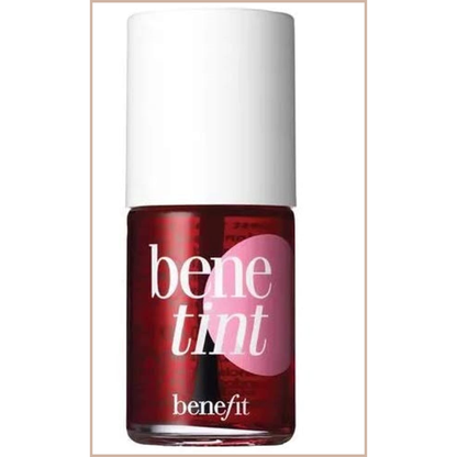 Benetint Liquid Lip & Cheek Stain – Longwearing Sheer Tint for Natural Color - Red - Benetint
