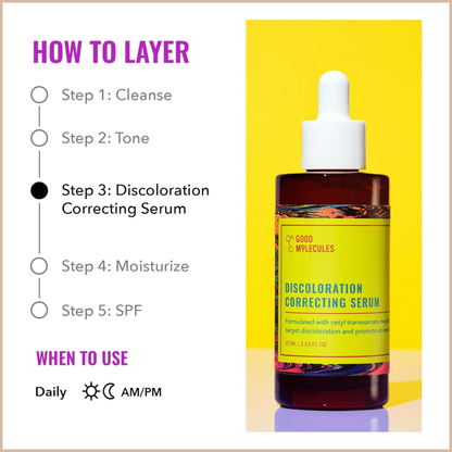 Discoloration Correcting Serum – Dark Spot & Hyperpigmentation Care