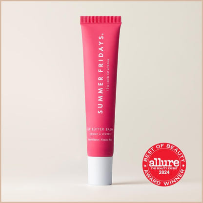 Tinted Lip Butter Balm – Hydrating Vegan Lip Balm for Moisture & Shine