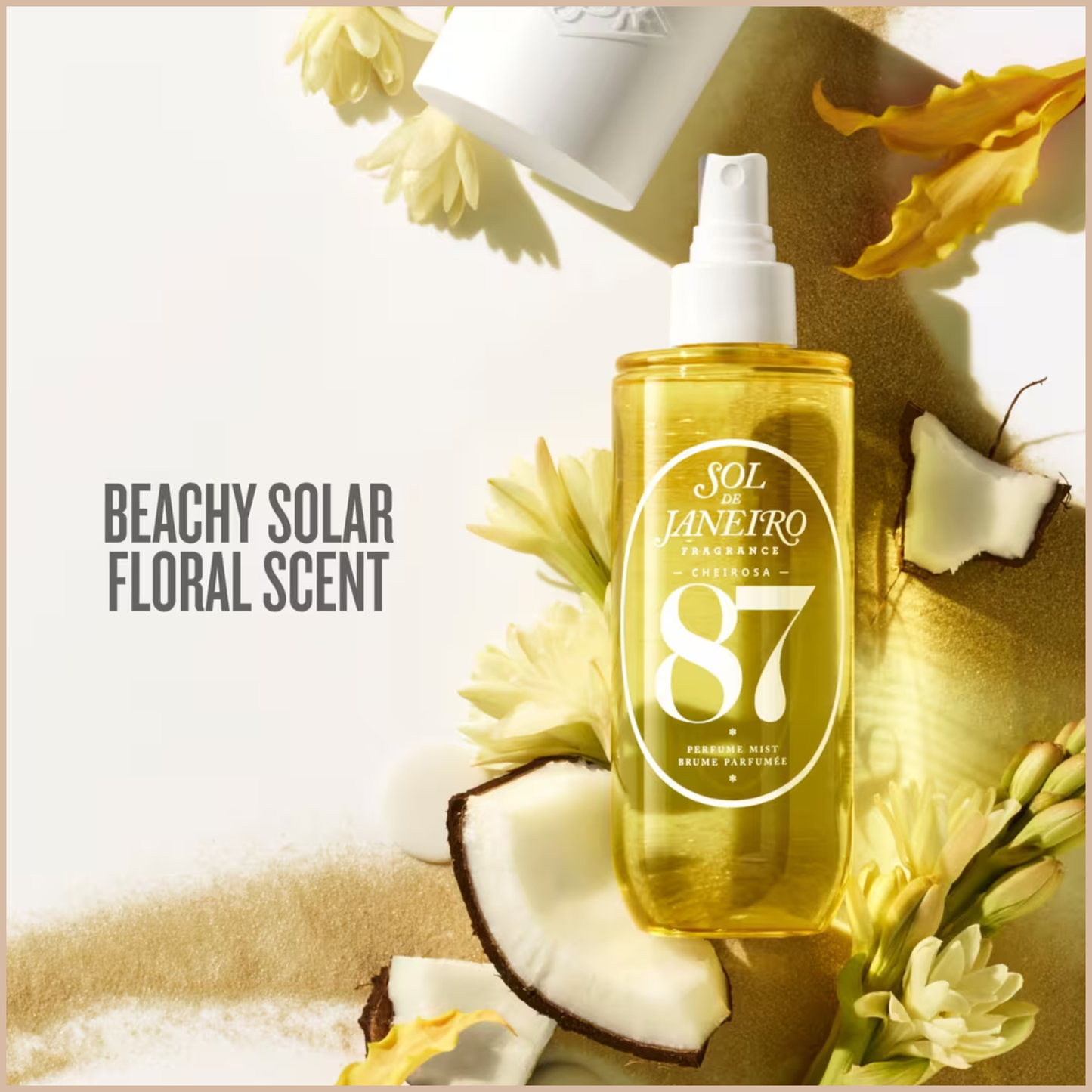 Cheirosa 87 Hair & Body Perfume Mist – Coconut & Sun-Kissed Floral Fragrance