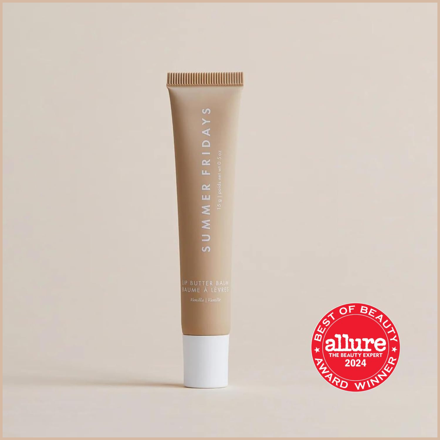 Lip Butter Balm – Conditioning Lip Mask & Hydrating Lip Balm for Instant Moisture & Shine – Vanilla