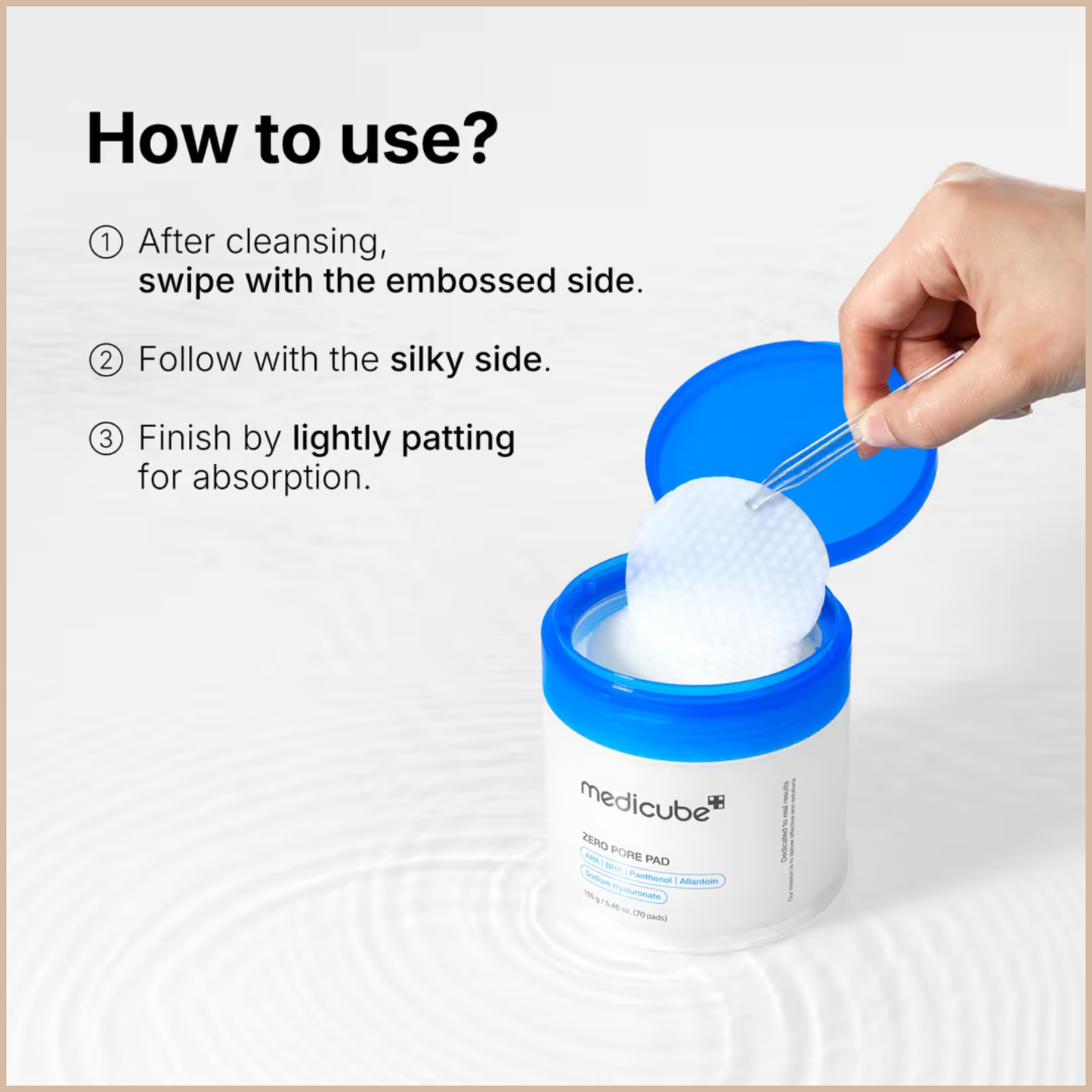 Medicube Zero Pore Tightening Pad