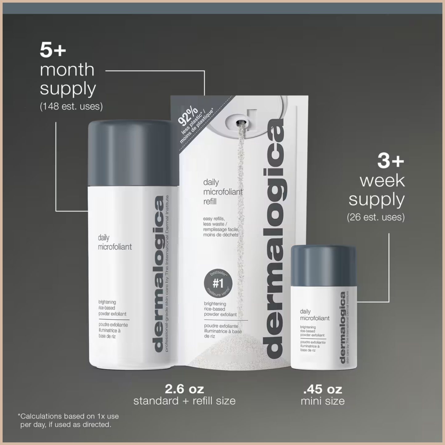 Daily Microfoliant Exfoliator – Brightening Enzyme Powder Scrub