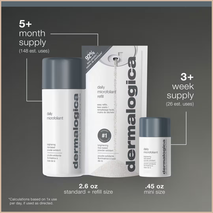 Daily Microfoliant Exfoliator – Brightening Enzyme Powder Scrub