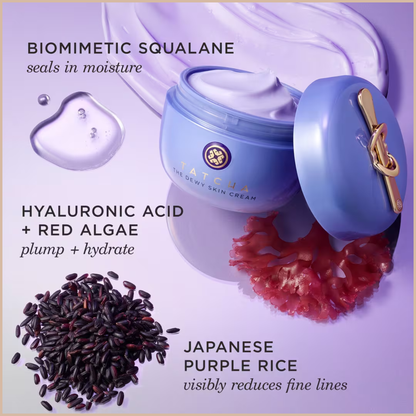 Tatcha The Dewy Skin Cream Line-Plumping Moisturizer