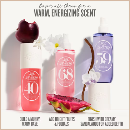 Cheirosa 40 Hair & Body Perfume Mist – Warm Floral & Vanilla Woods Fragrance