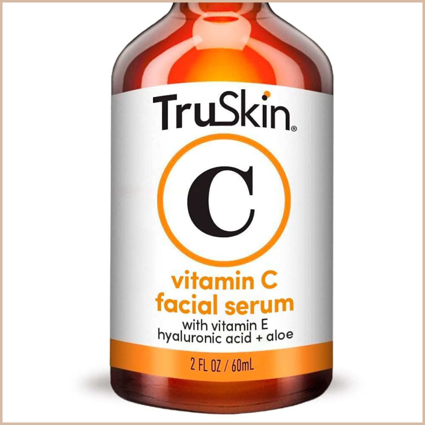 TruSkin Vitamin C Face Serum with Hyaluronic Acid & Vitamin E – Brightening & Anti-Aging