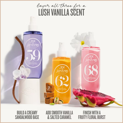 Cheirosa 59 Hair & Body Perfume Mist – Woody Vanilla & Uplifting Fragrance