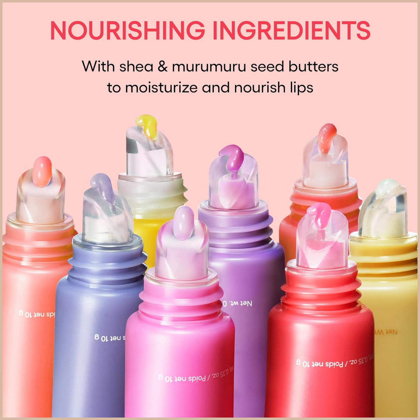 Lip Glowy Balm – Hydrating Gloss With Shea Butter
