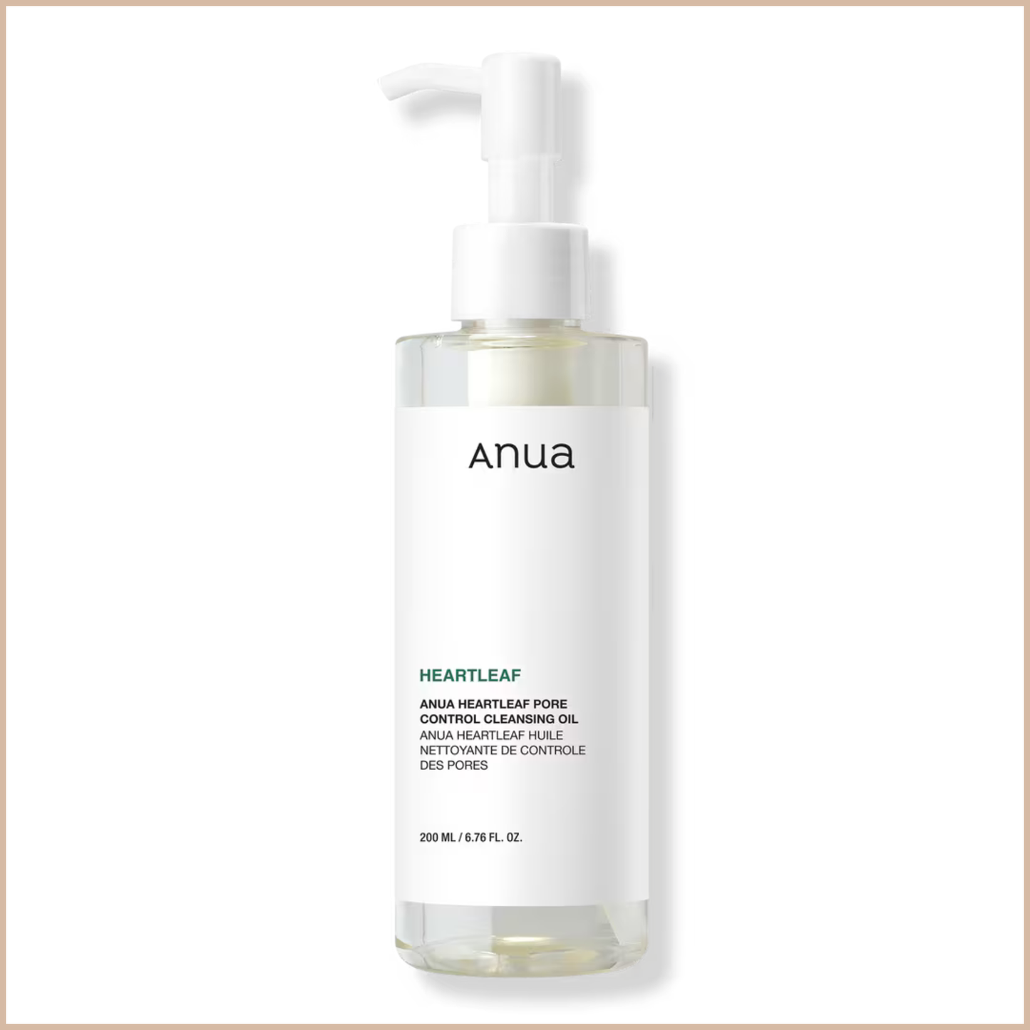 Heartleaf Pore Control Cleansing Oil – Makeup Remover & Sebum Care