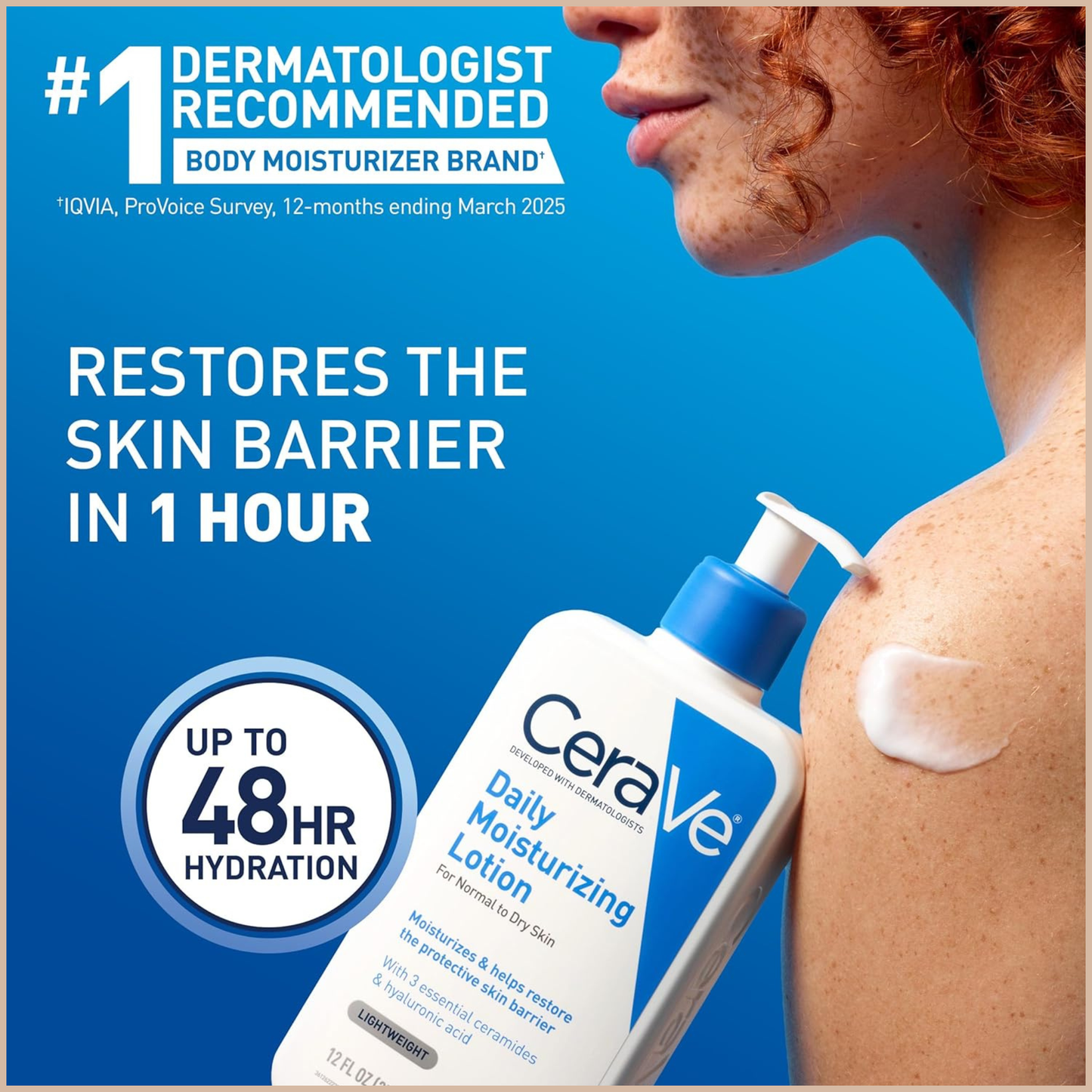 CeraVe Daily Moisturizing Lotion for Face and Body