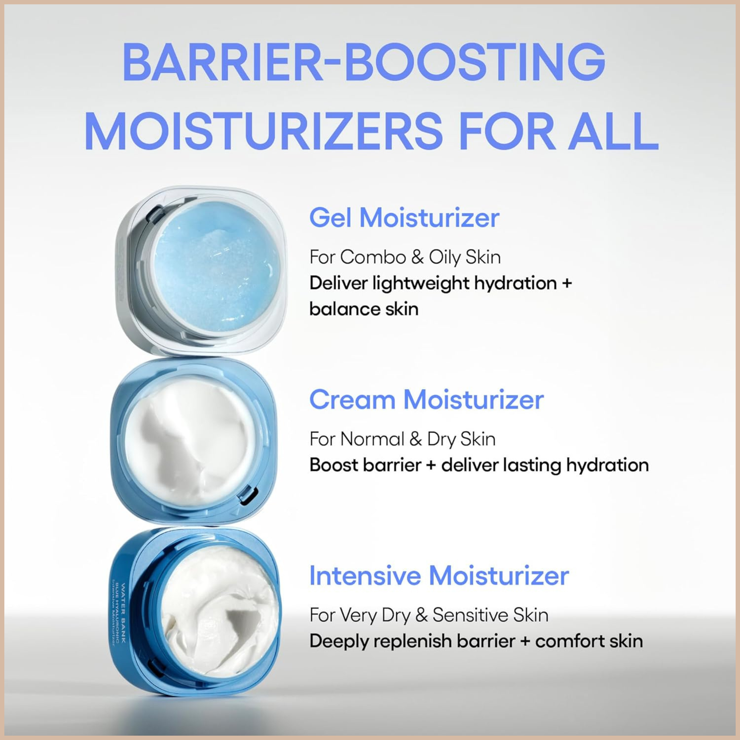 Laneige Water Bank Blue Hyaluronic Cream – Moisture Barrier Repair