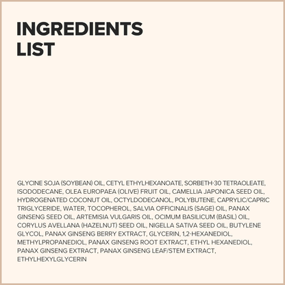 Ginseng Cleansing Oil | Lightweight Makeup-Melting Facial Oil