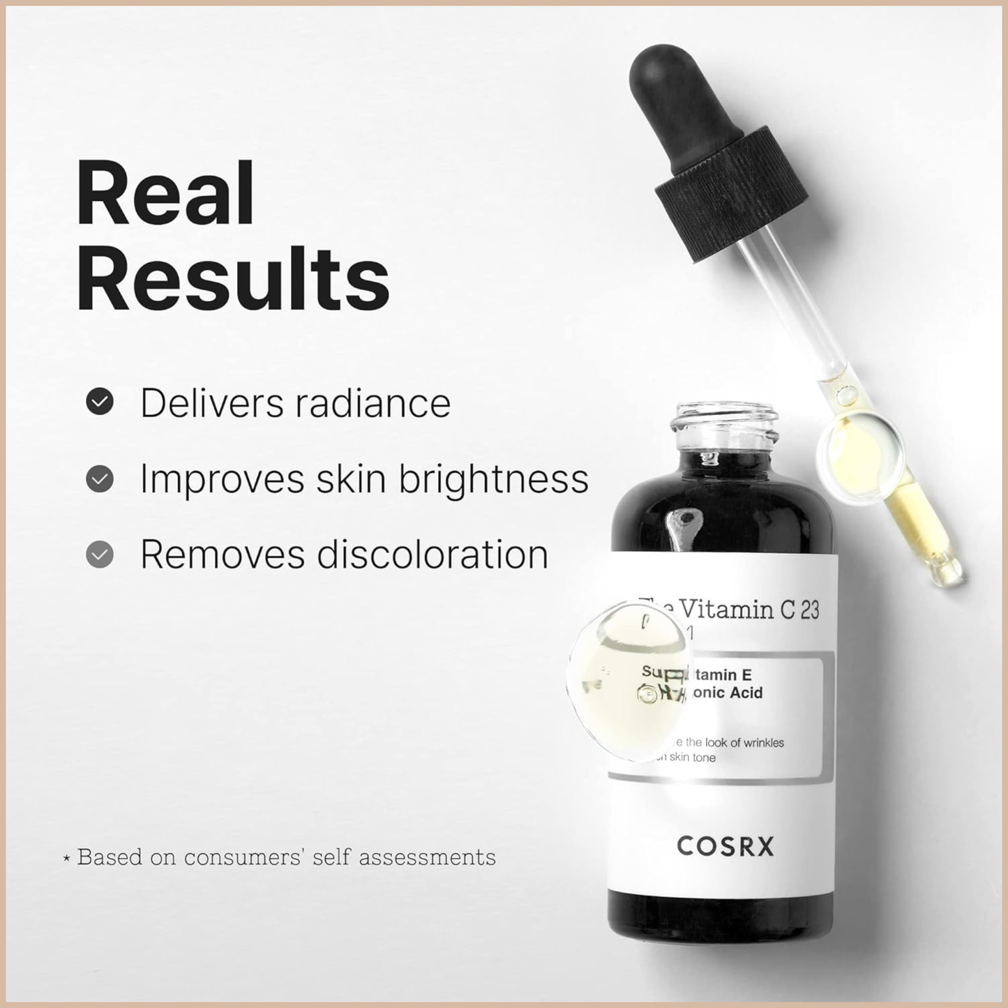 The Vitamin C 23 Serum with Super Vitamin E + Hyaluronic Acid