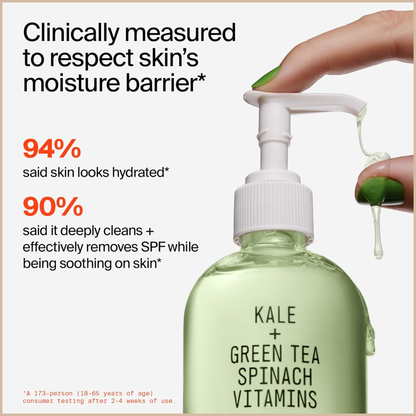 Superfood Antioxidant Gel Cleanser – Refillable, Gentle & Pore‑Purifying