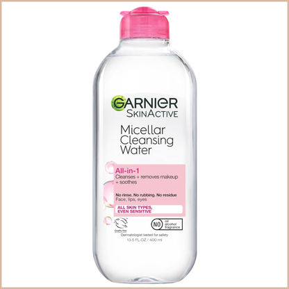 Garnier SkinActive – Micellar Cleansing Water All-in-1 Cleanser & Makeup Remover