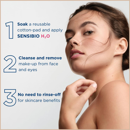 Bioderma Sensibio H2O – Micellar Water Cleanser for Sensitive Skin