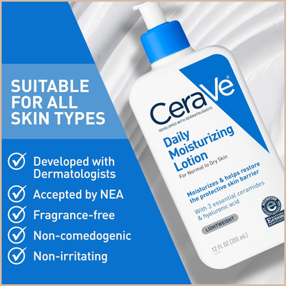 CeraVe Daily Moisturizing Lotion for Face and Body