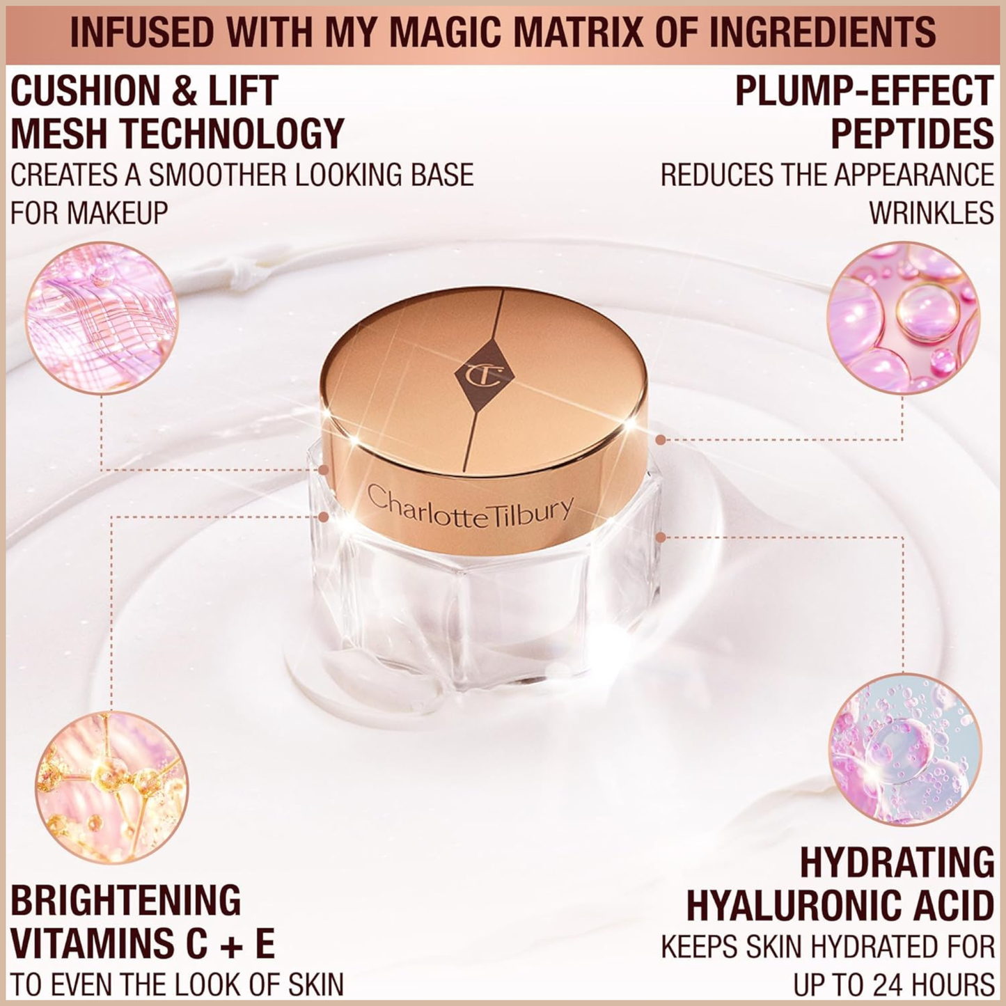 Refillable Jumbo Magic Cream Moisturizer with Hyaluronic Acid